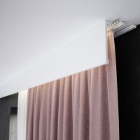 Lubinis užuolaidų profilis H15cm LK04